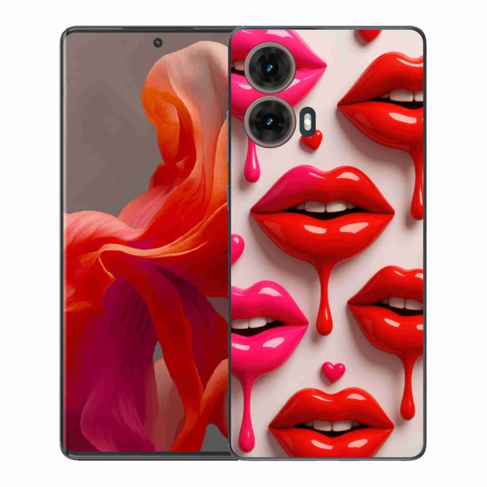 Gelový kryt mmCase na Motorola Moto G85 5G - rty 2