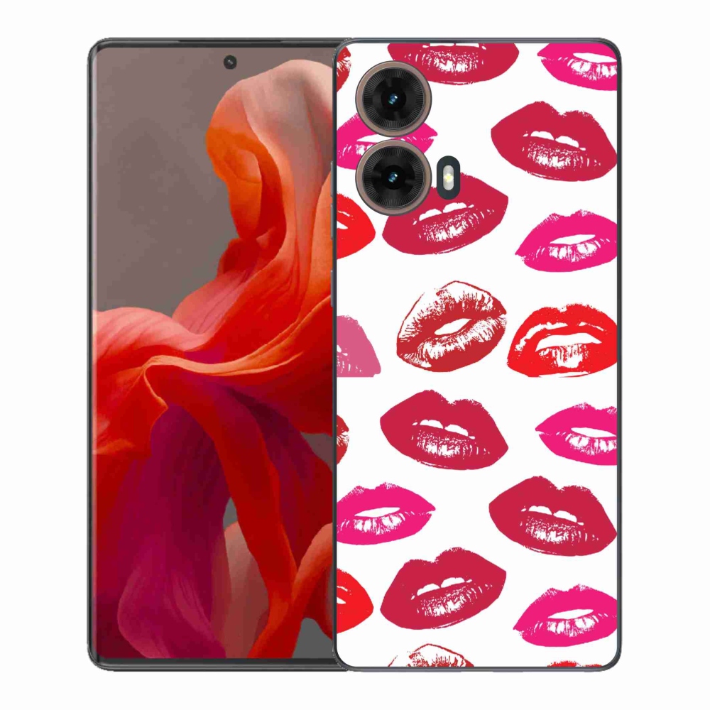 Gelový kryt mmCase na Motorola Moto G85 5G - rty