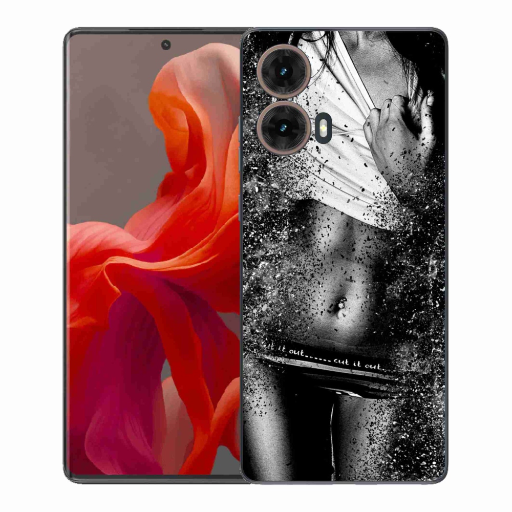 Gelový kryt mmCase na Motorola Moto G85 5G - sexy žena 1
