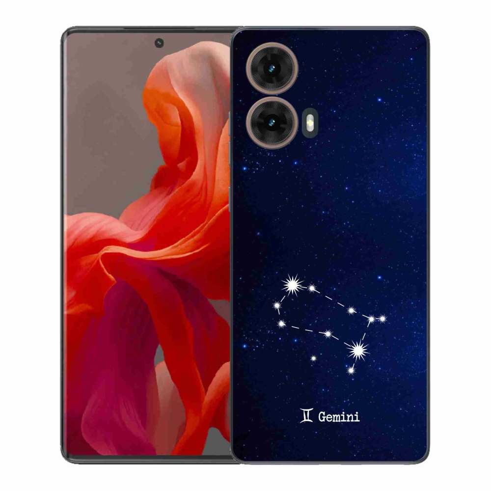 Gelový kryt mmCase na Motorola Moto G85 5G - souhvězdí Blíženců