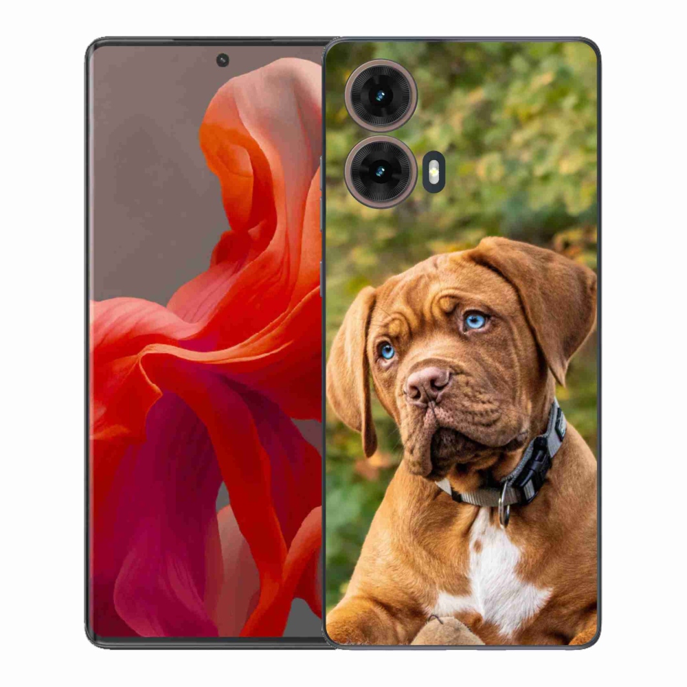 Gelový kryt mmCase na Motorola Moto G85 5G - štěně 