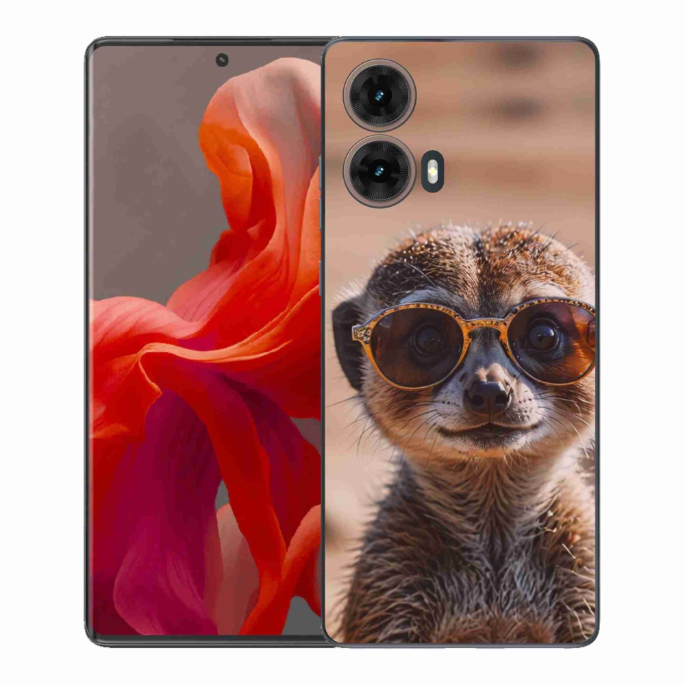 Gelový kryt mmCase na Motorola Moto G85 5G - stylová surikata
