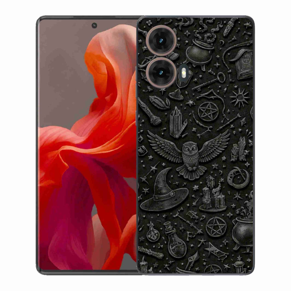 Gelový kryt mmCase na Motorola Moto G85 5G - tmavý magický svět