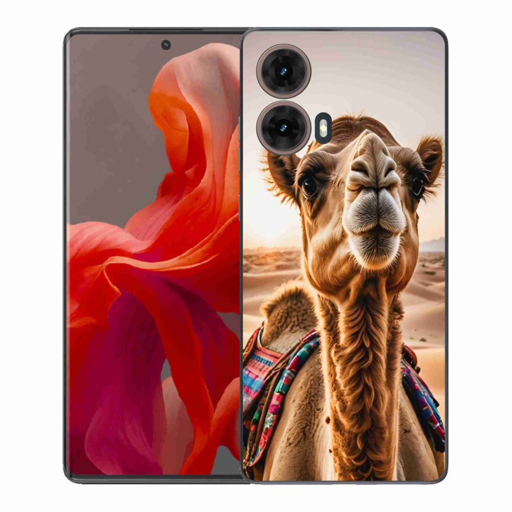 Gelový kryt mmCase na Motorola Moto G85 5G - velbloud