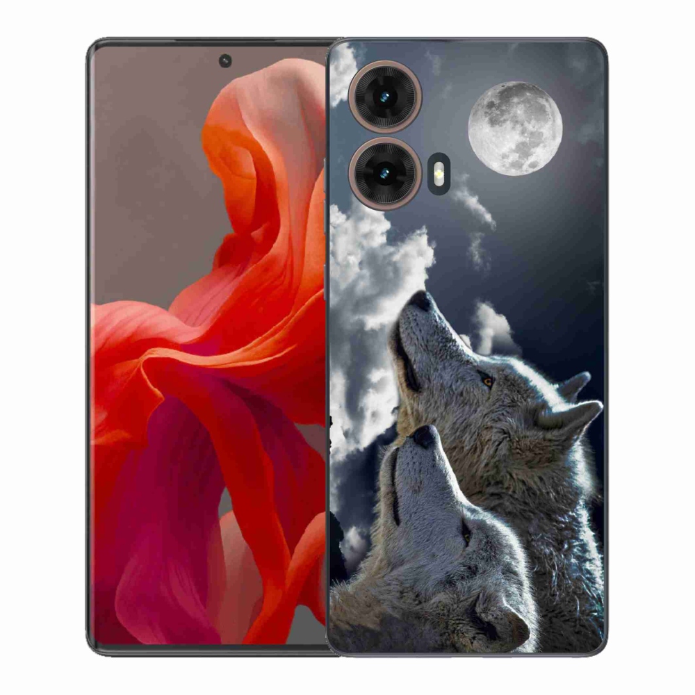 Gelový kryt mmCase na Motorola Moto G85 5G - vlci