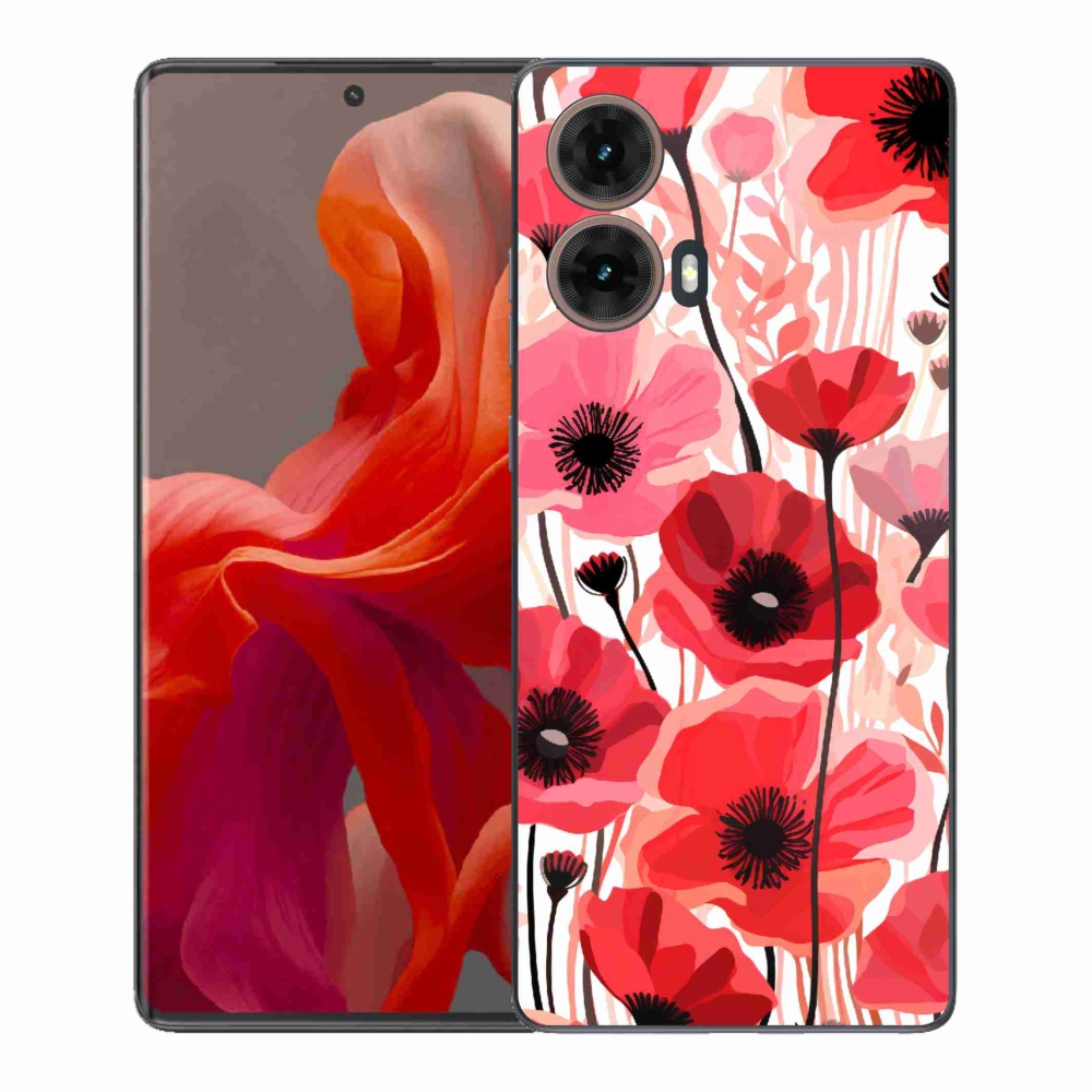 Gelový kryt mmCase na Motorola Moto G85 5G - vlčí mák 1