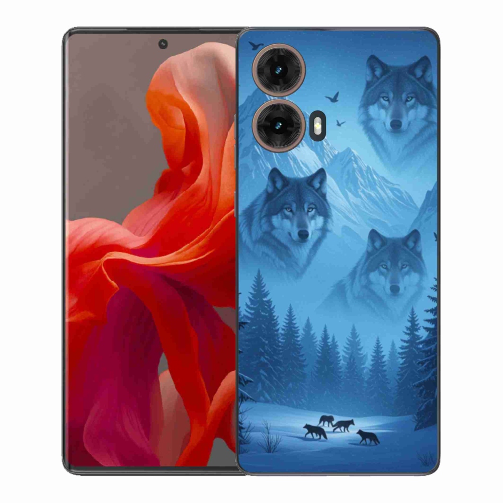 Gelový kryt mmCase na Motorola Moto G85 5G - vlčí smečka