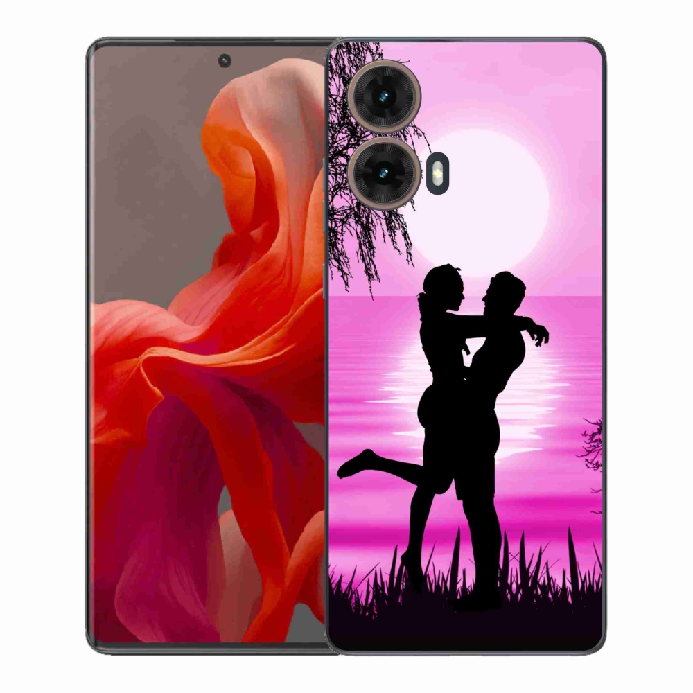 Gelový kryt mmCase na Motorola Moto G85 5G - západ slunce