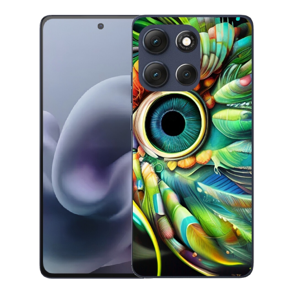 Gelový kryt mmCase na Motorola Moto G86 5G - abstraktní motiv 18