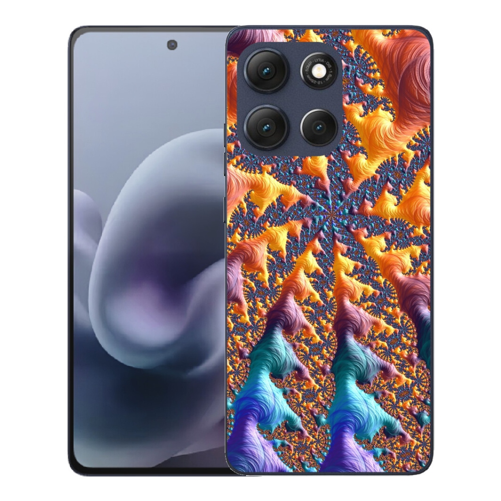 Gelový kryt mmCase na Motorola Moto G86 5G - abstraktní motiv 23