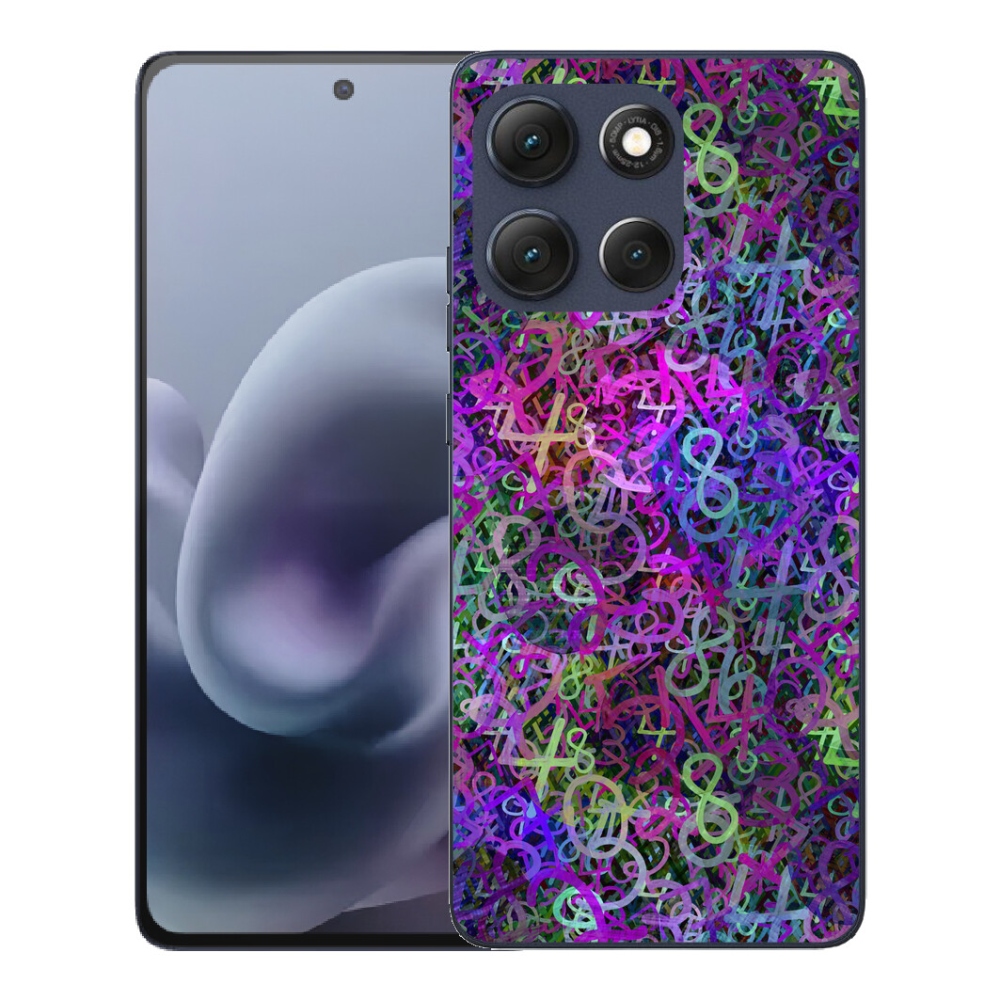 Gelový kryt mmCase na Motorola Moto G86 5G - abstraktní motiv 25