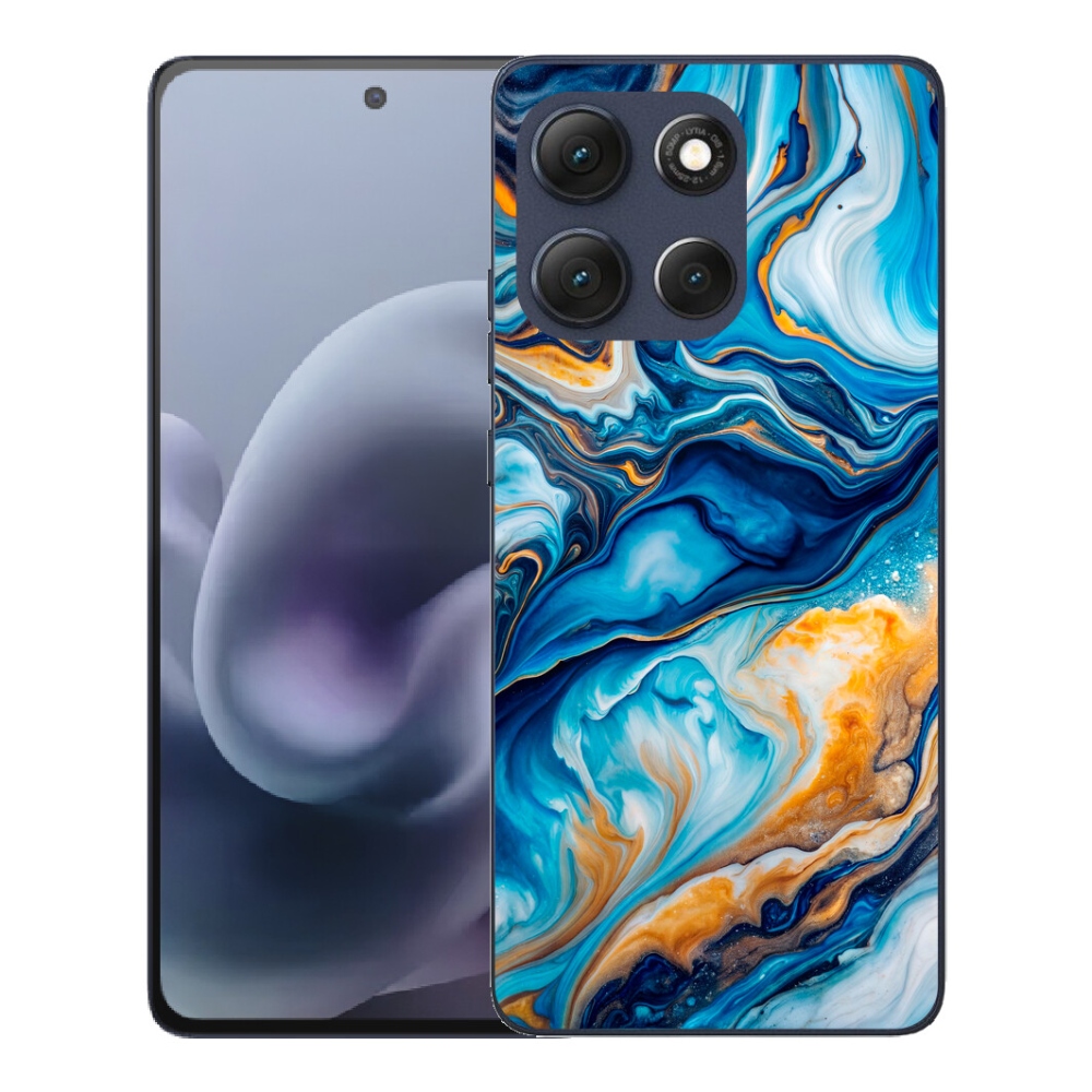 Gelový kryt mmCase na Motorola Moto G86 5G - abstraktní motiv 34