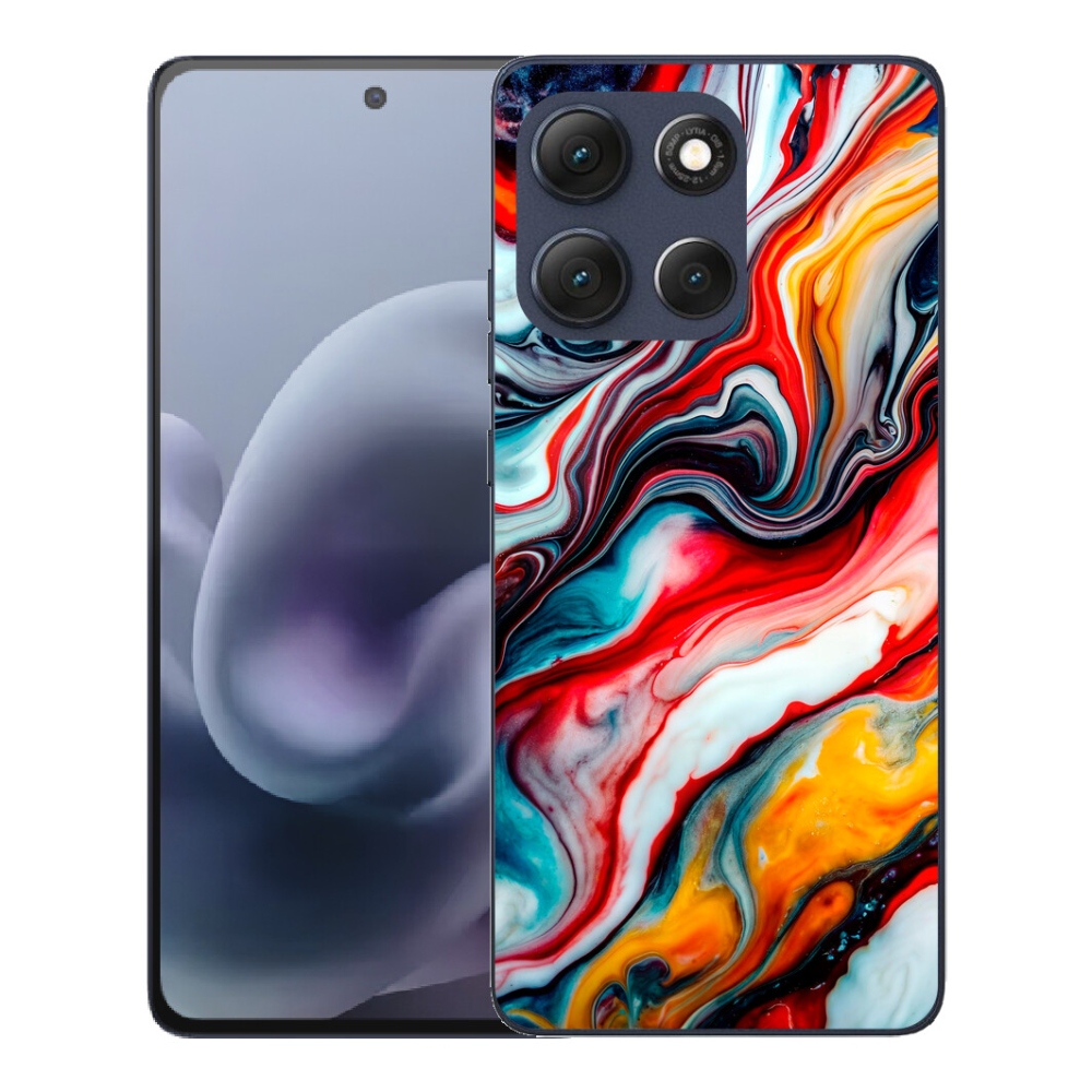 Gelový kryt mmCase na Motorola Moto G86 5G - abstraktní motiv 35