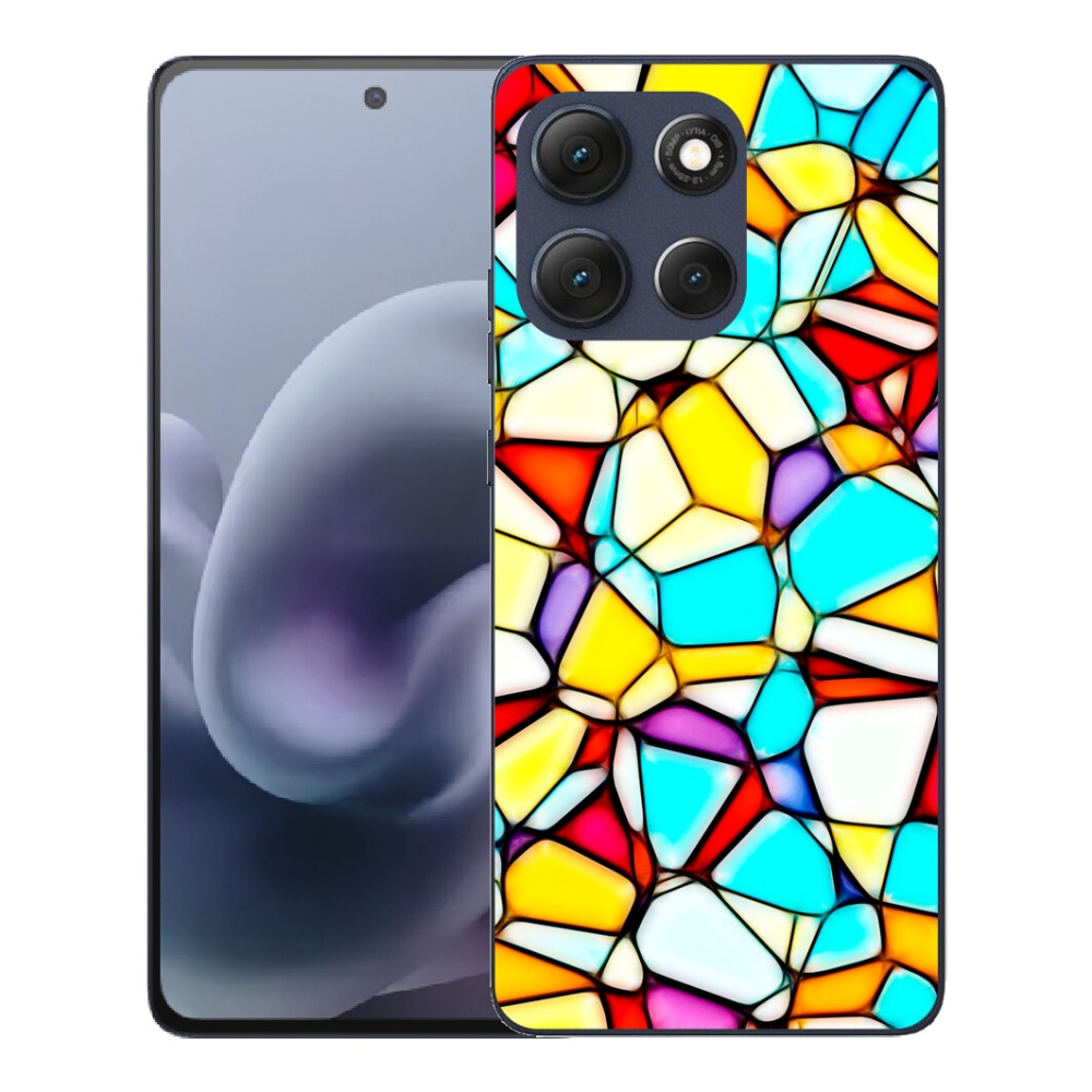 Gelový kryt mmCase na Motorola Moto G86 5G - abstraktní motiv 40