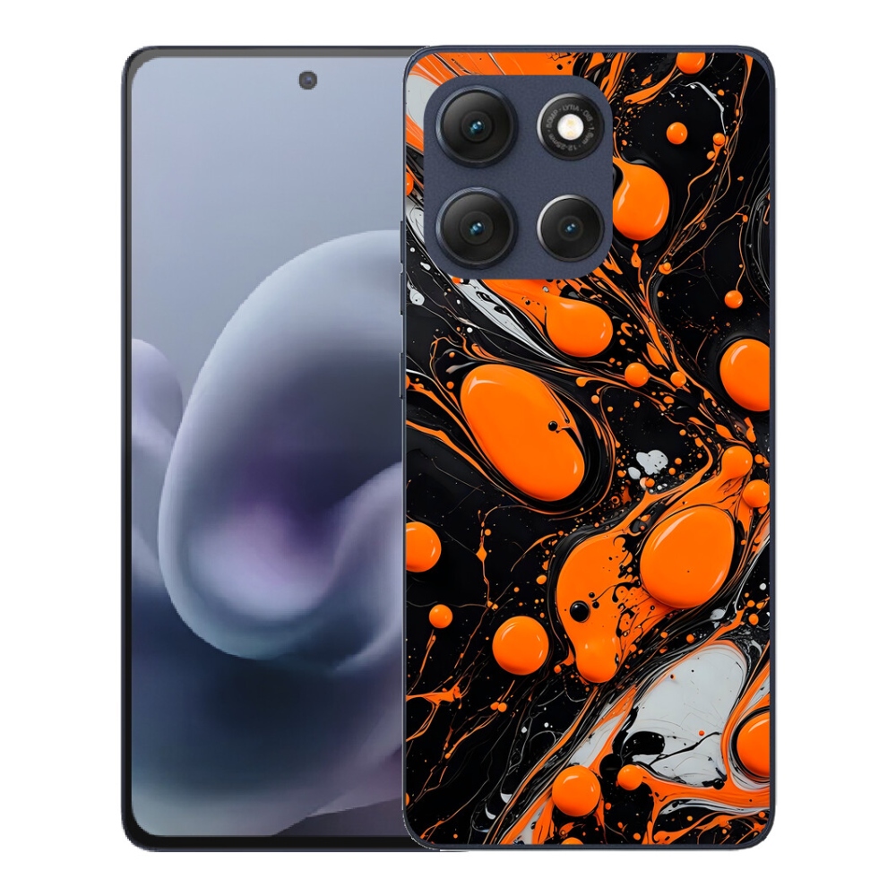 Gelový kryt mmCase na Motorola Moto G86 5G - abstraktní motiv 41