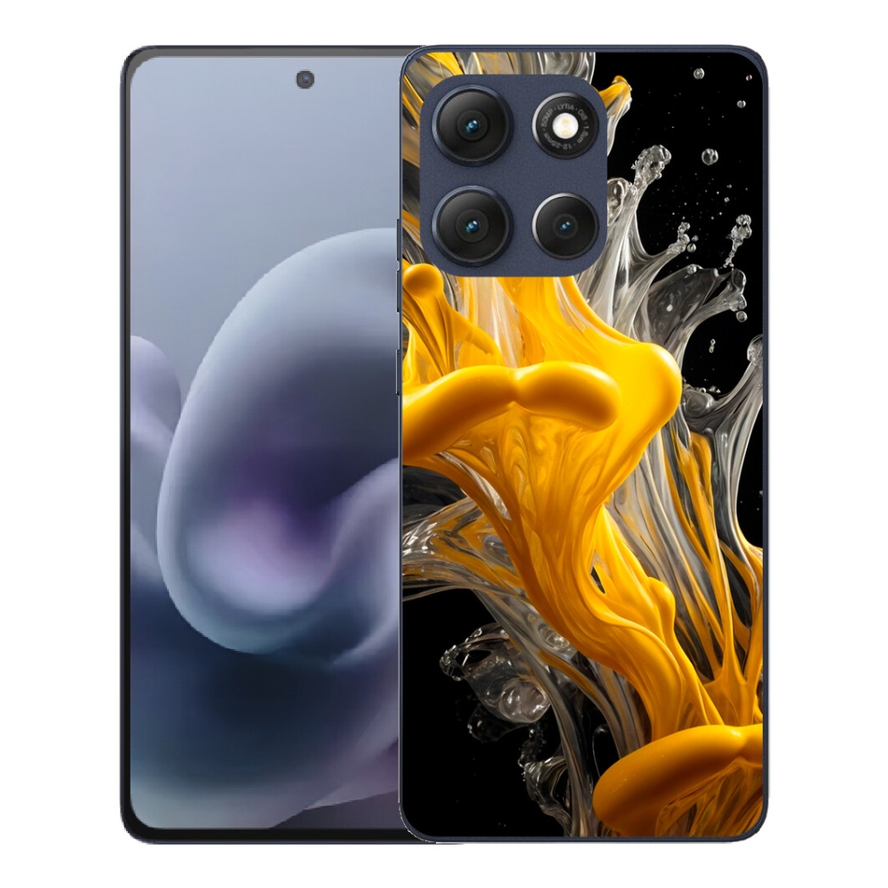 Gelový kryt mmCase na Motorola Moto G86 5G - abstraktní motiv 48