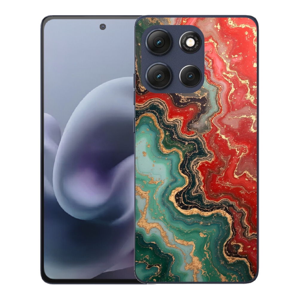 Gelový kryt mmCase na Motorola Moto G86 5G - abstraktní motiv 55