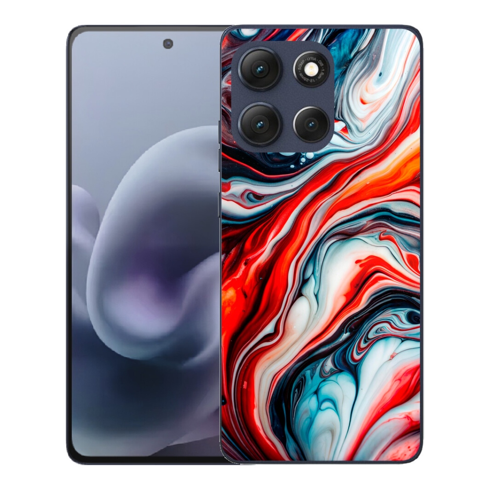 Gelový kryt mmCase na Motorola Moto G86 5G - abstraktní motiv 63