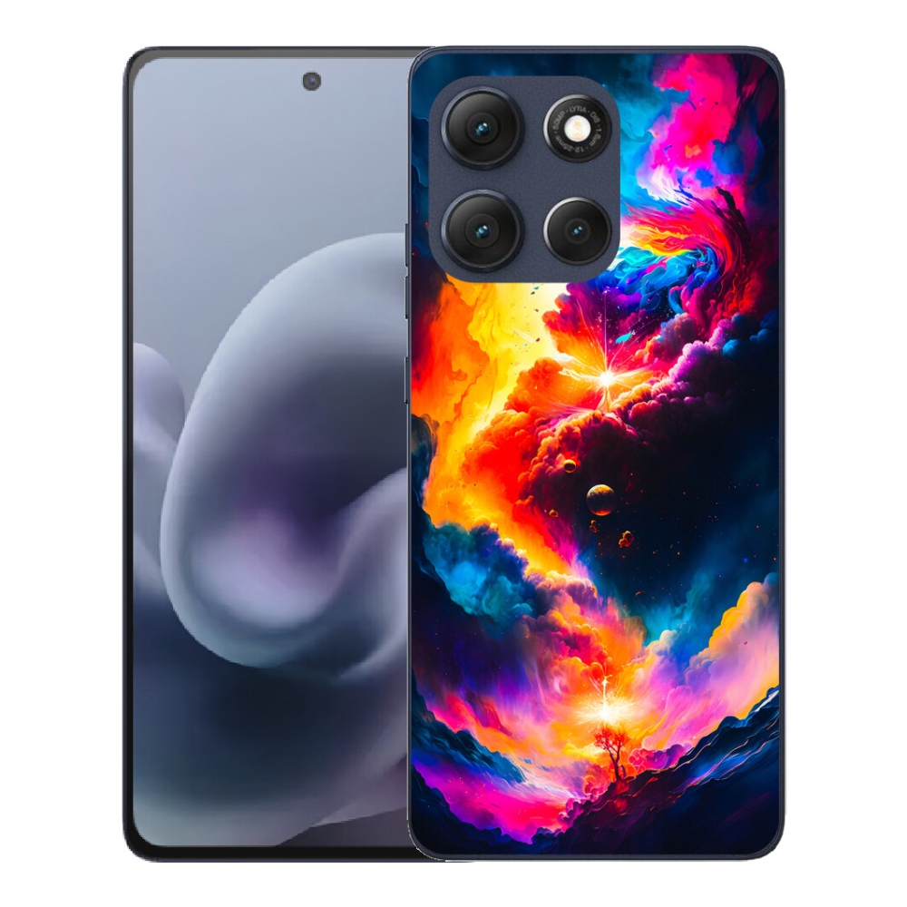 Gelový kryt mmCase na Motorola Moto G86 5G - abstraktní motiv