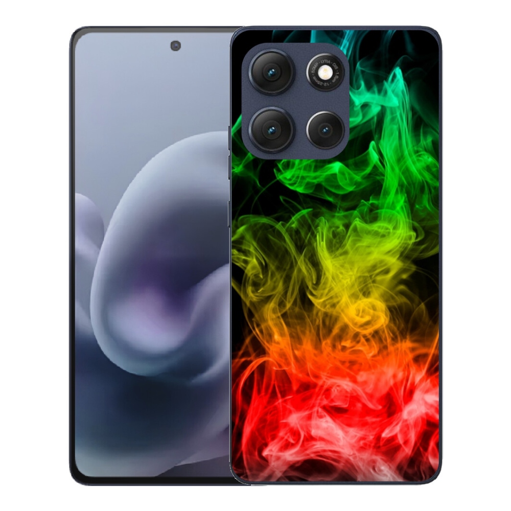 Gelový kryt mmCase na Motorola Moto G86 5G - abstraktní vzor 7