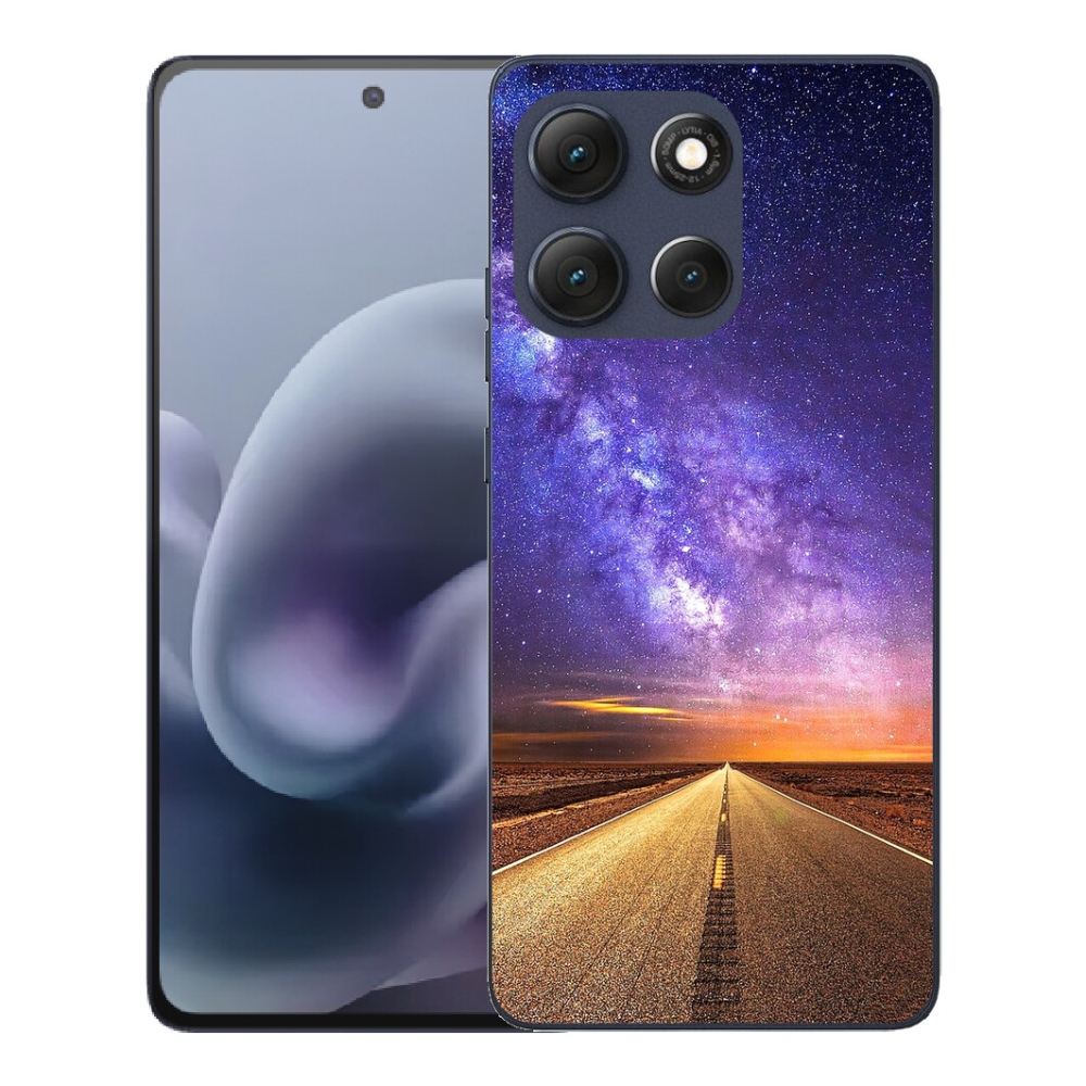Gelový kryt mmCase na Motorola Moto G86 5G - americká silnice