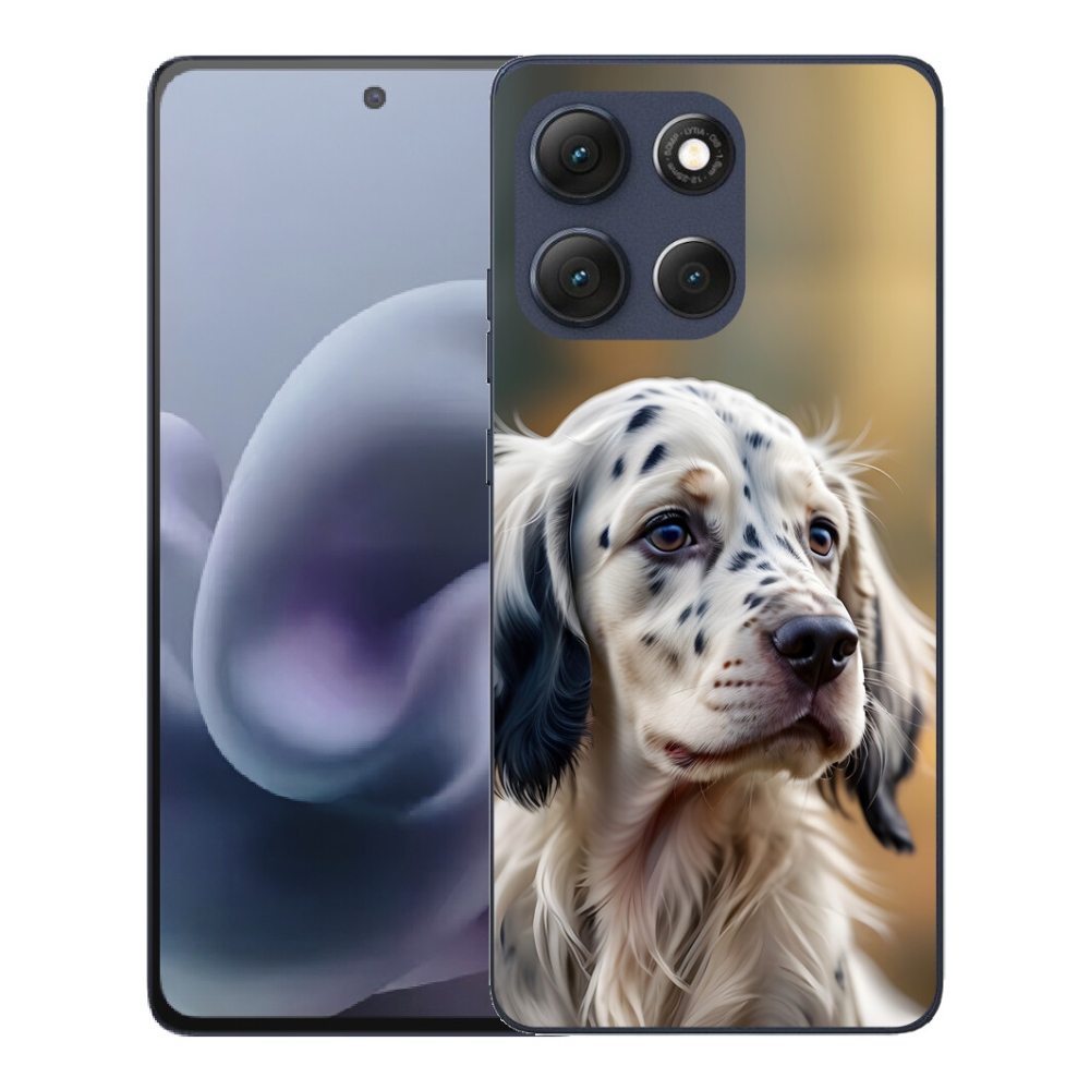 Gelový kryt mmCase na Motorola Moto G86 5G - anglický setr