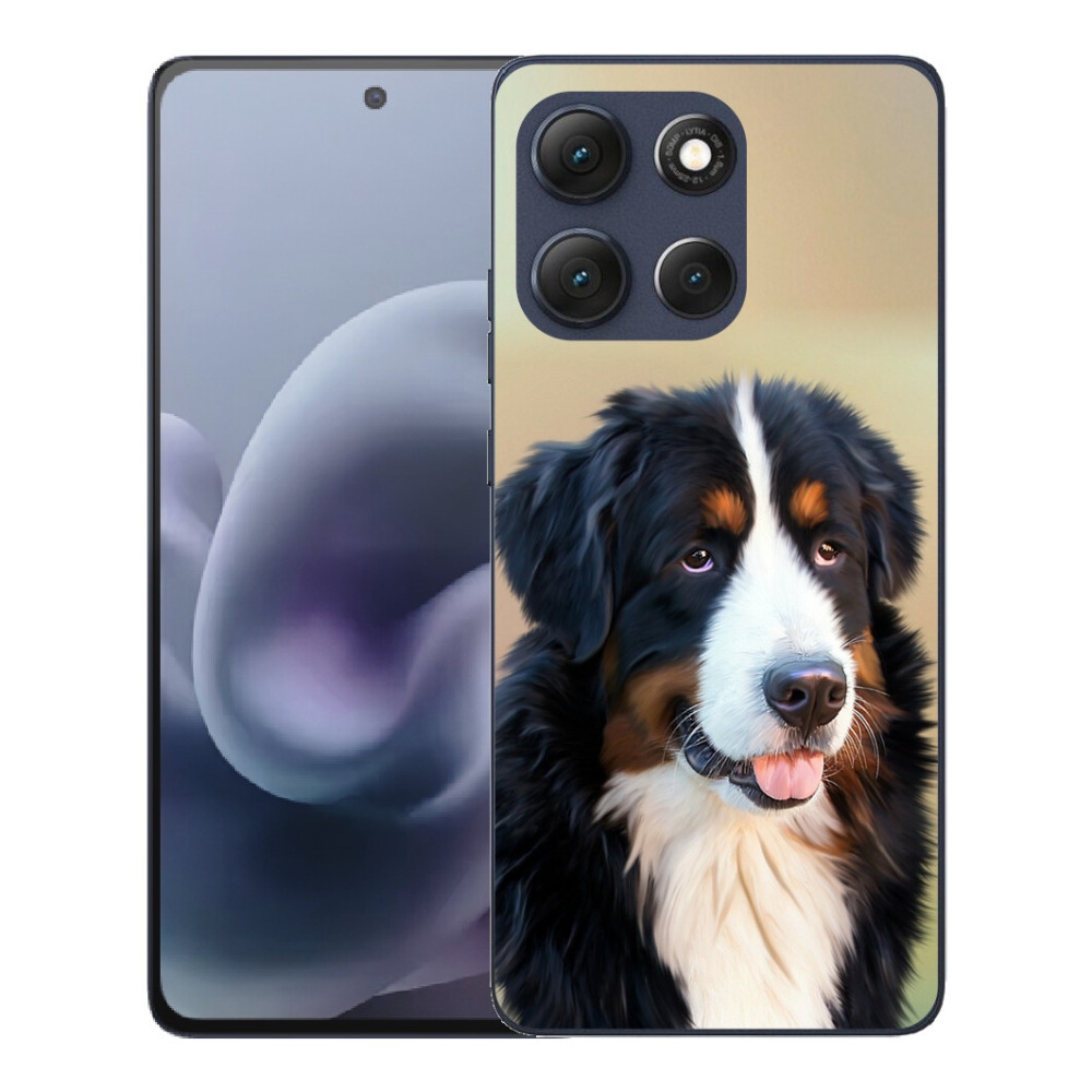 Gelový kryt mmCase na Motorola Moto G86 5G - bernský salašnický pes