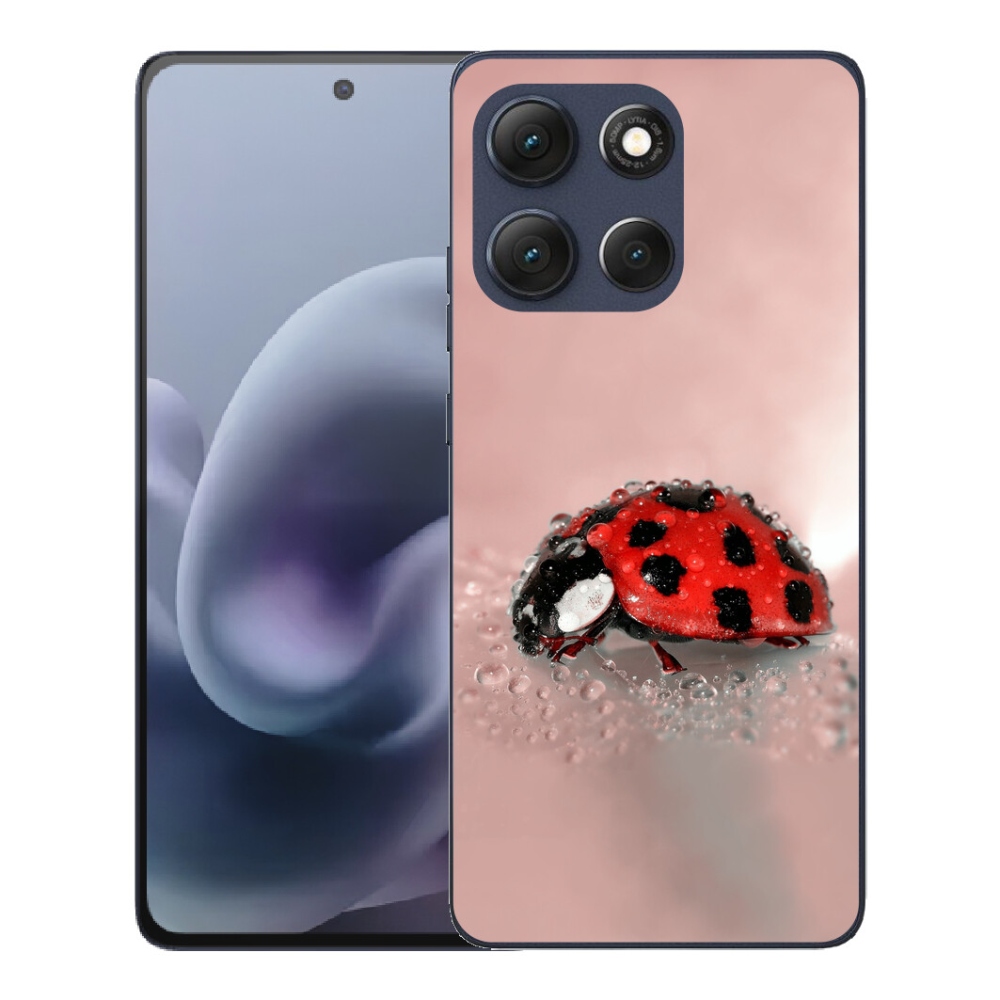 Gelový kryt mmCase na Motorola Moto G86 5G - beruška