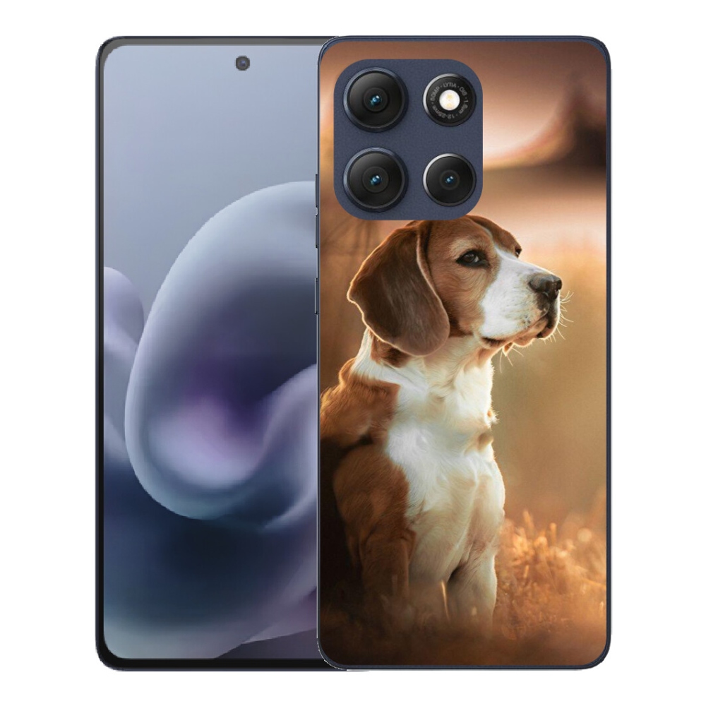 Gelový kryt mmCase na Motorola Moto G86 5G - bígl