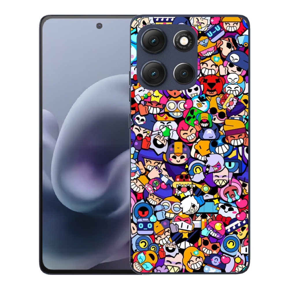 Gelový kryt mmCase na Motorola Moto G86 5G - brawl stars 2