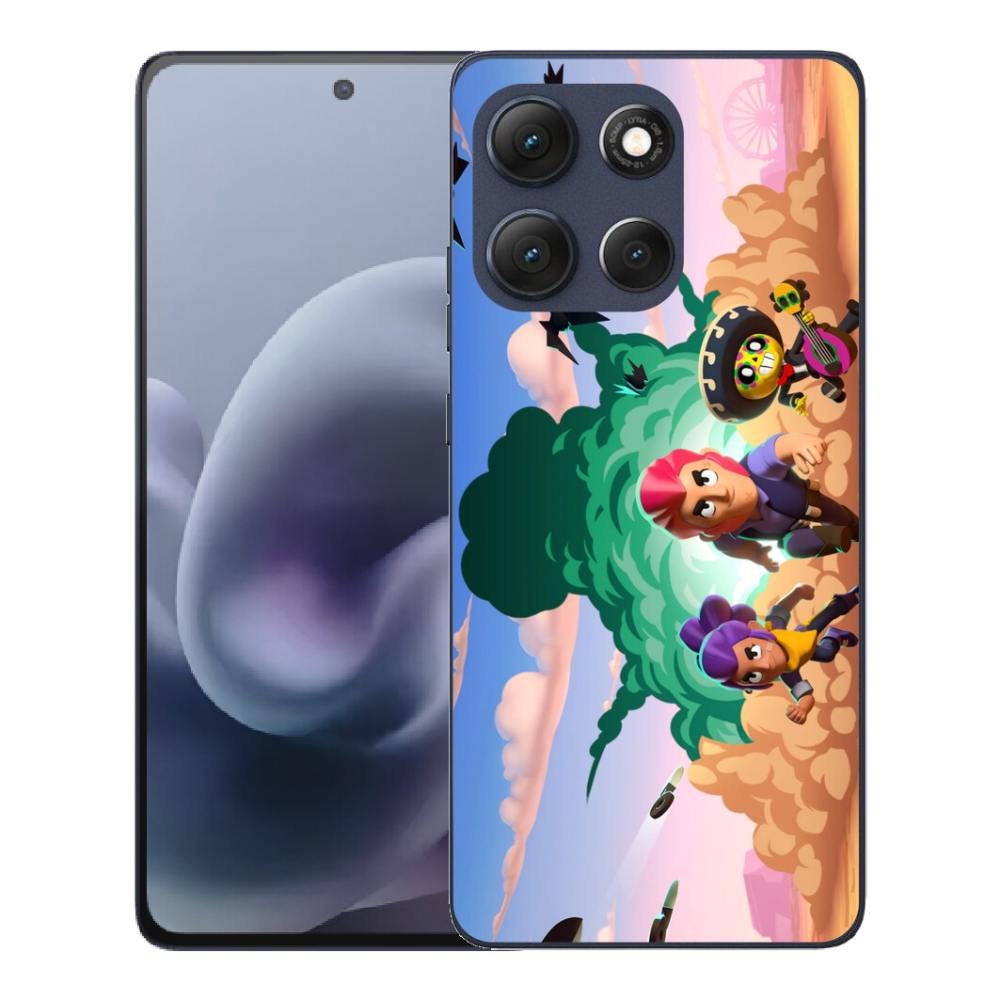 Gelový kryt mmCase na Motorola Moto G86 5G - brawl stars