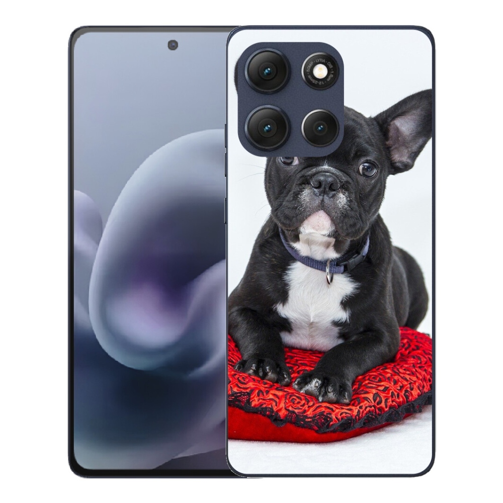 Gelový kryt mmCase na Motorola Moto G86 5G - buldok