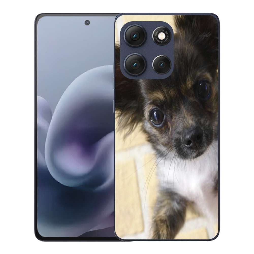 Gelový kryt mmCase na Motorola Moto G86 5G - čivava 2