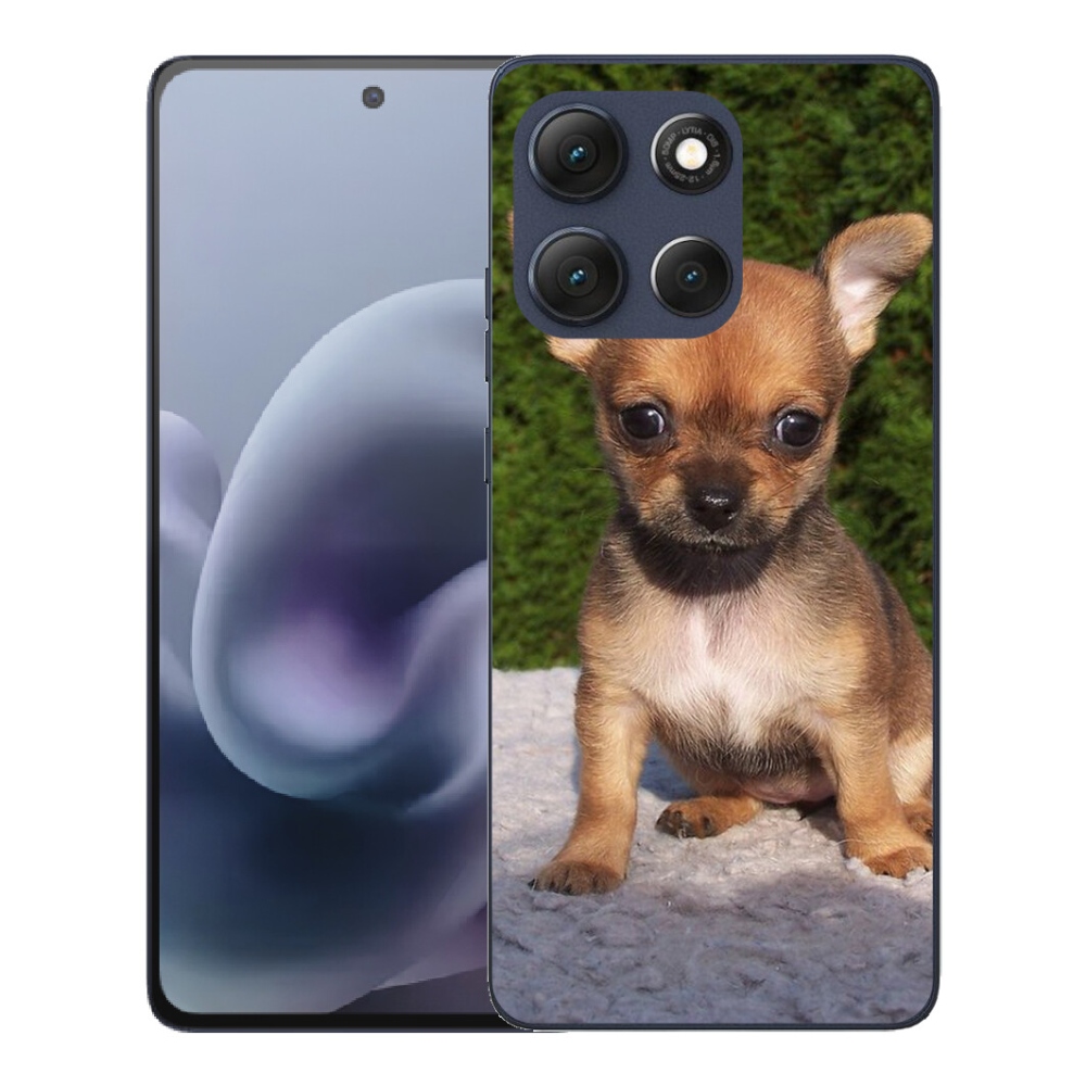 Gelový kryt mmCase na Motorola Moto G86 5G - čivava 3