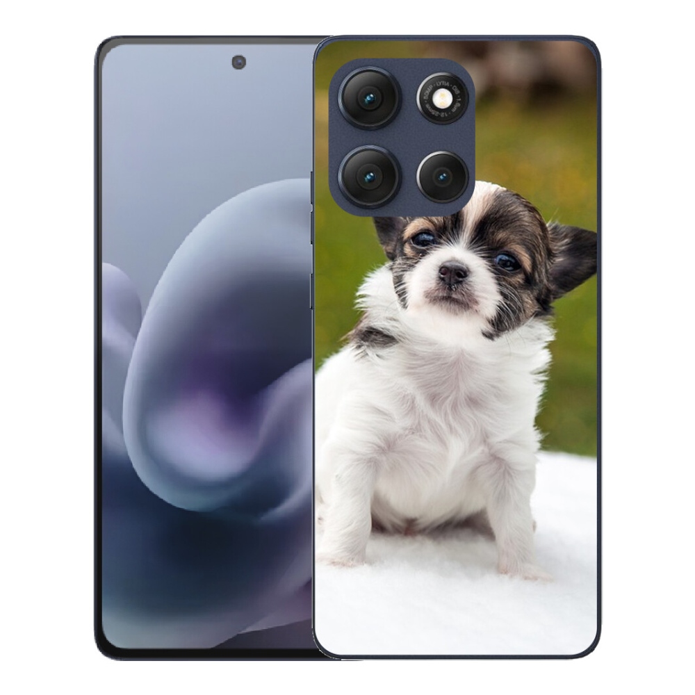 Gelový kryt mmCase na Motorola Moto G86 5G - čivava 4