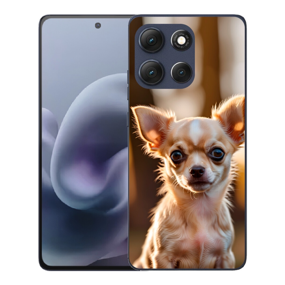 Gelový kryt mmCase na Motorola Moto G86 5G - čivava 6