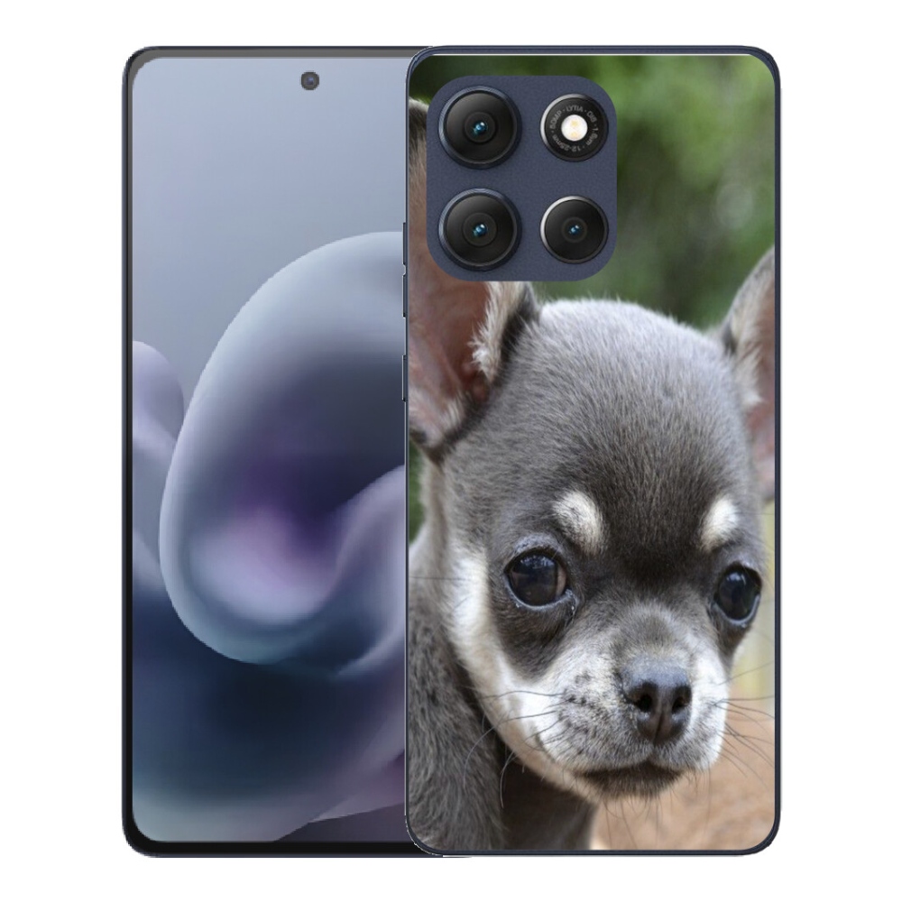 Gelový kryt mmCase na Motorola Moto G86 5G - čivava