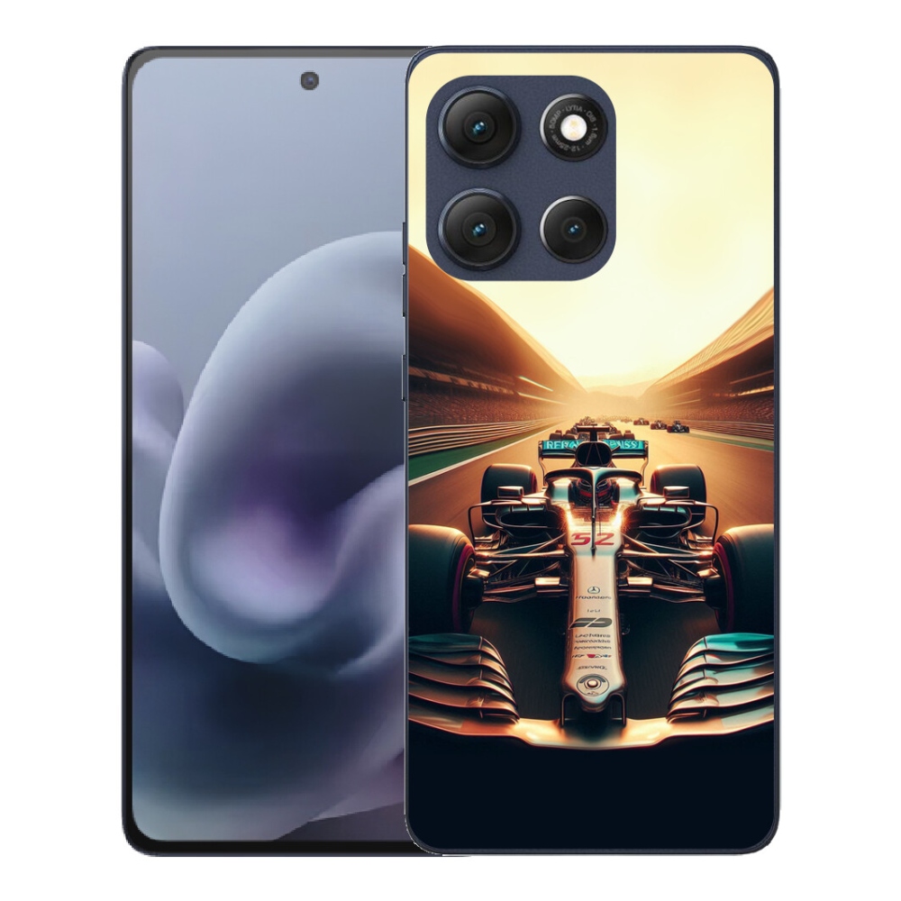 Gelový kryt mmCase na Motorola Moto G86 5G - formule 1