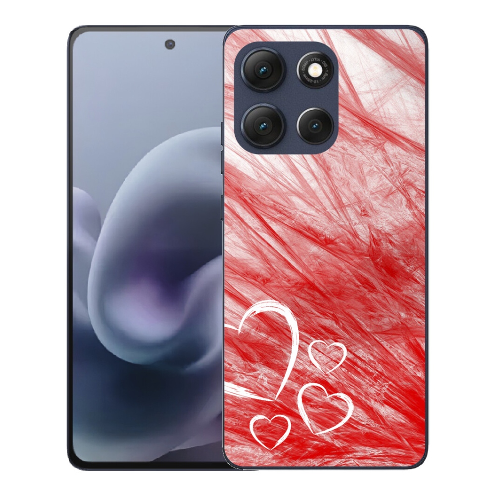 Gelový kryt mmCase na Motorola Moto G86 5G - heart