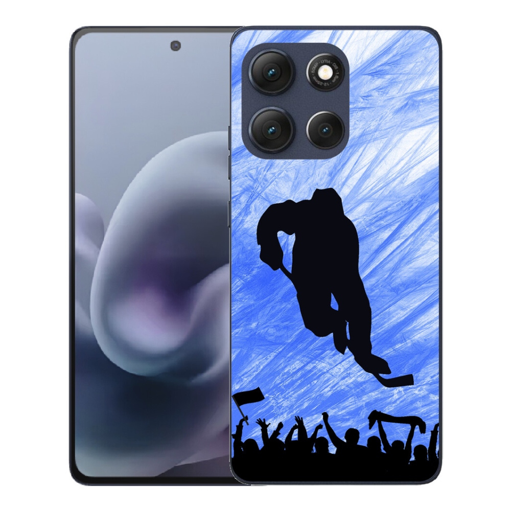 Gelový kryt mmCase na Motorola Moto G86 5G - hokejový hráč