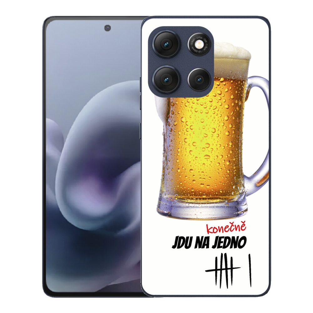 Gelový kryt mmCase na Motorola Moto G86 5G - jdu na jedno