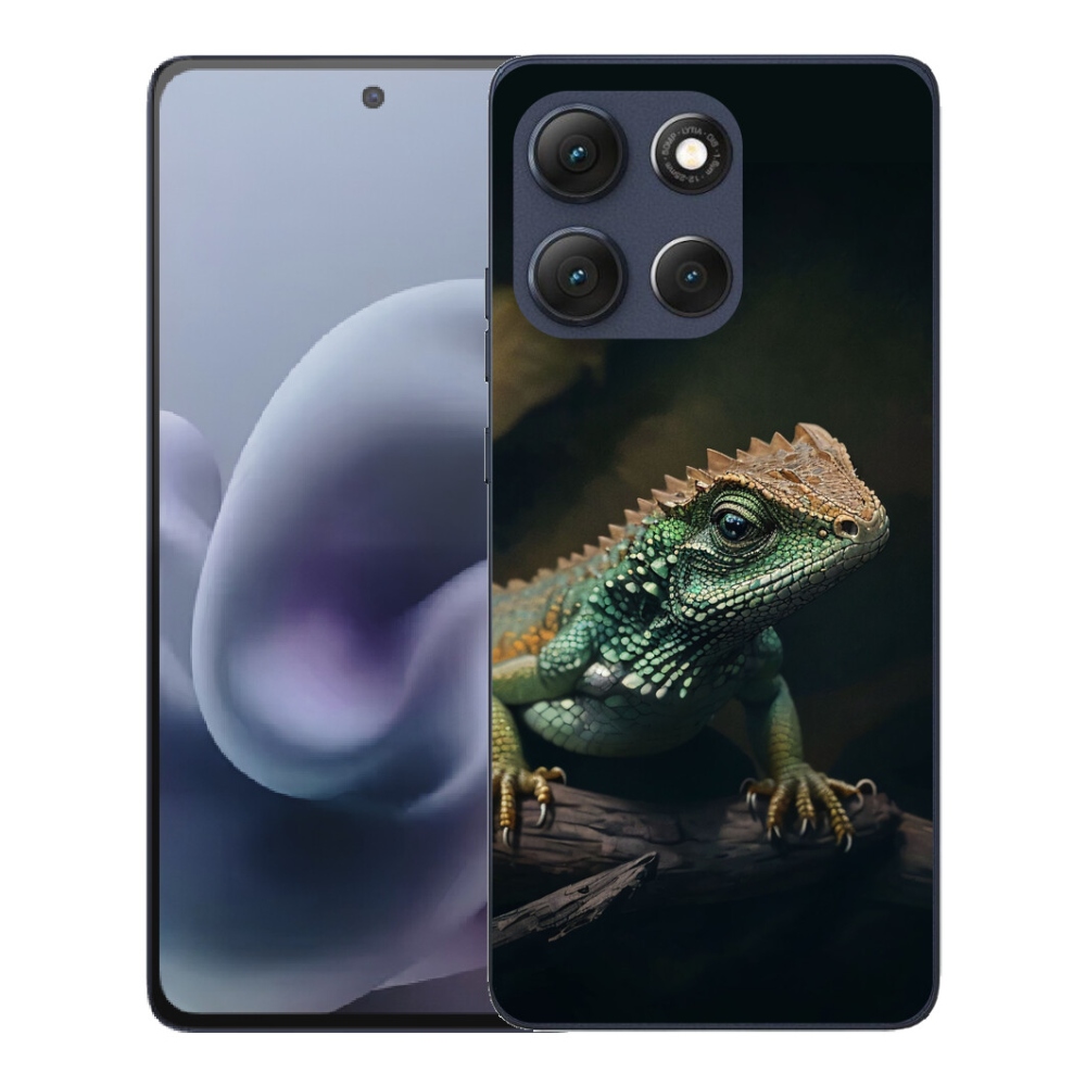 Gelový kryt mmCase na Motorola Moto G86 5G - ještěr
