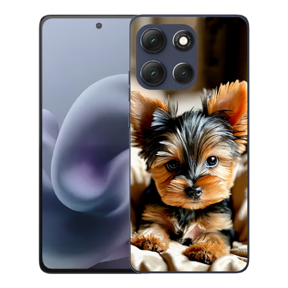 Gelový kryt mmCase na Motorola Moto G86 5G - jorkšír 11