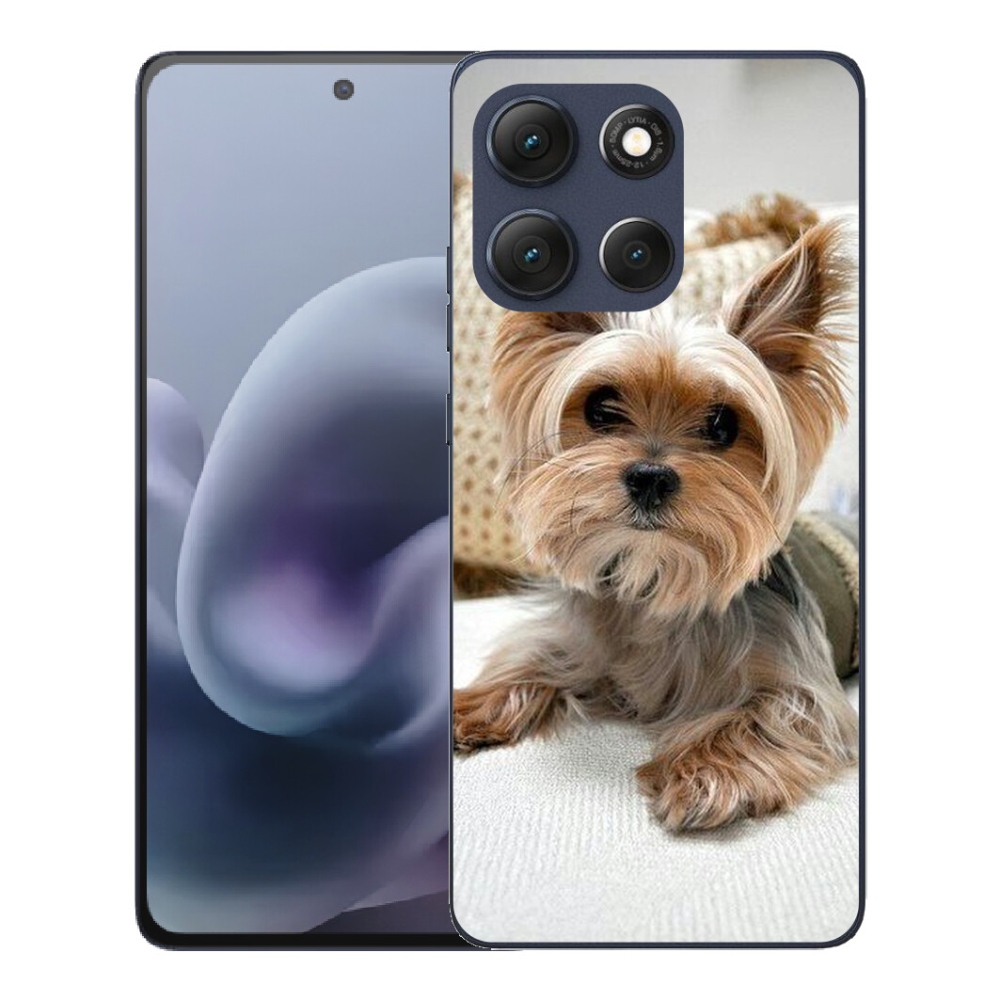 Gelový kryt mmCase na Motorola Moto G86 5G - jorkšír 5