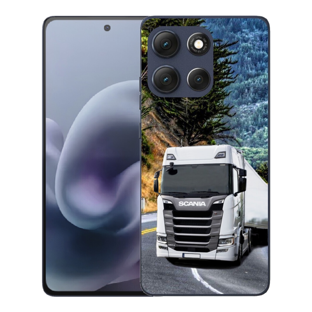 Gelový kryt mmCase na Motorola Moto G86 5G - kamion 1