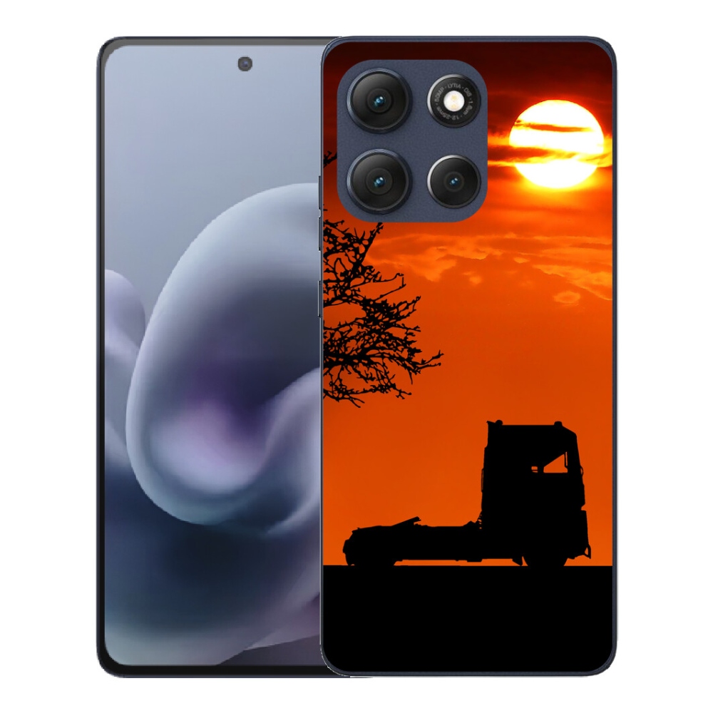 Gelový kryt mmCase na Motorola Moto G86 5G - kamion 3