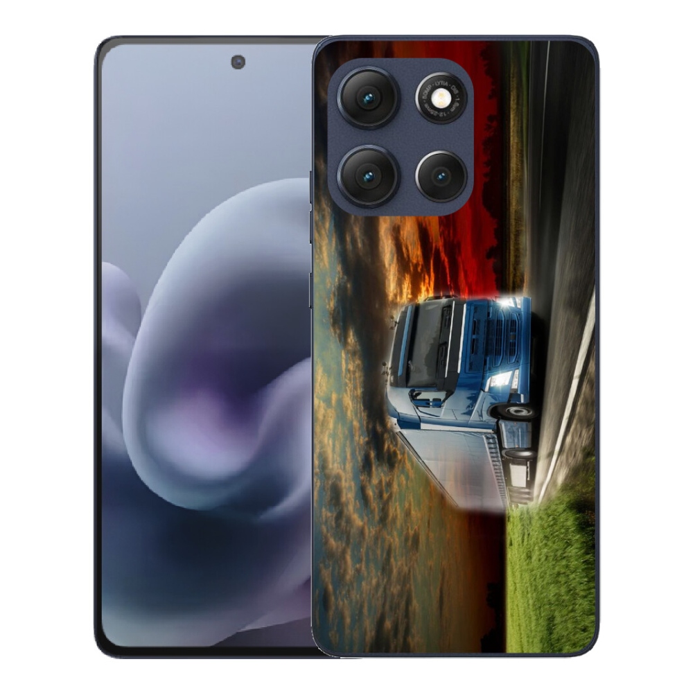 Gelový kryt mmCase na Motorola Moto G86 5G - kamion 4