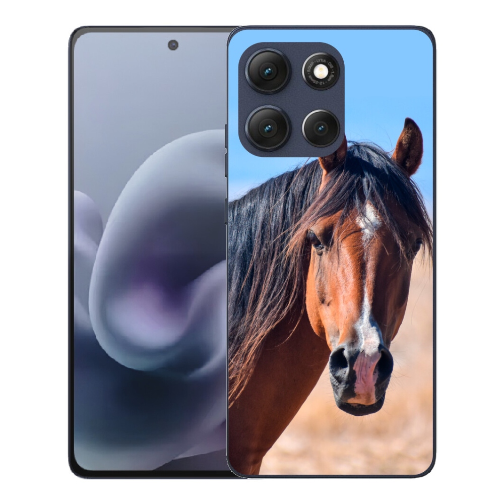 Gelový kryt mmCase na Motorola Moto G86 5G - klidný kůň