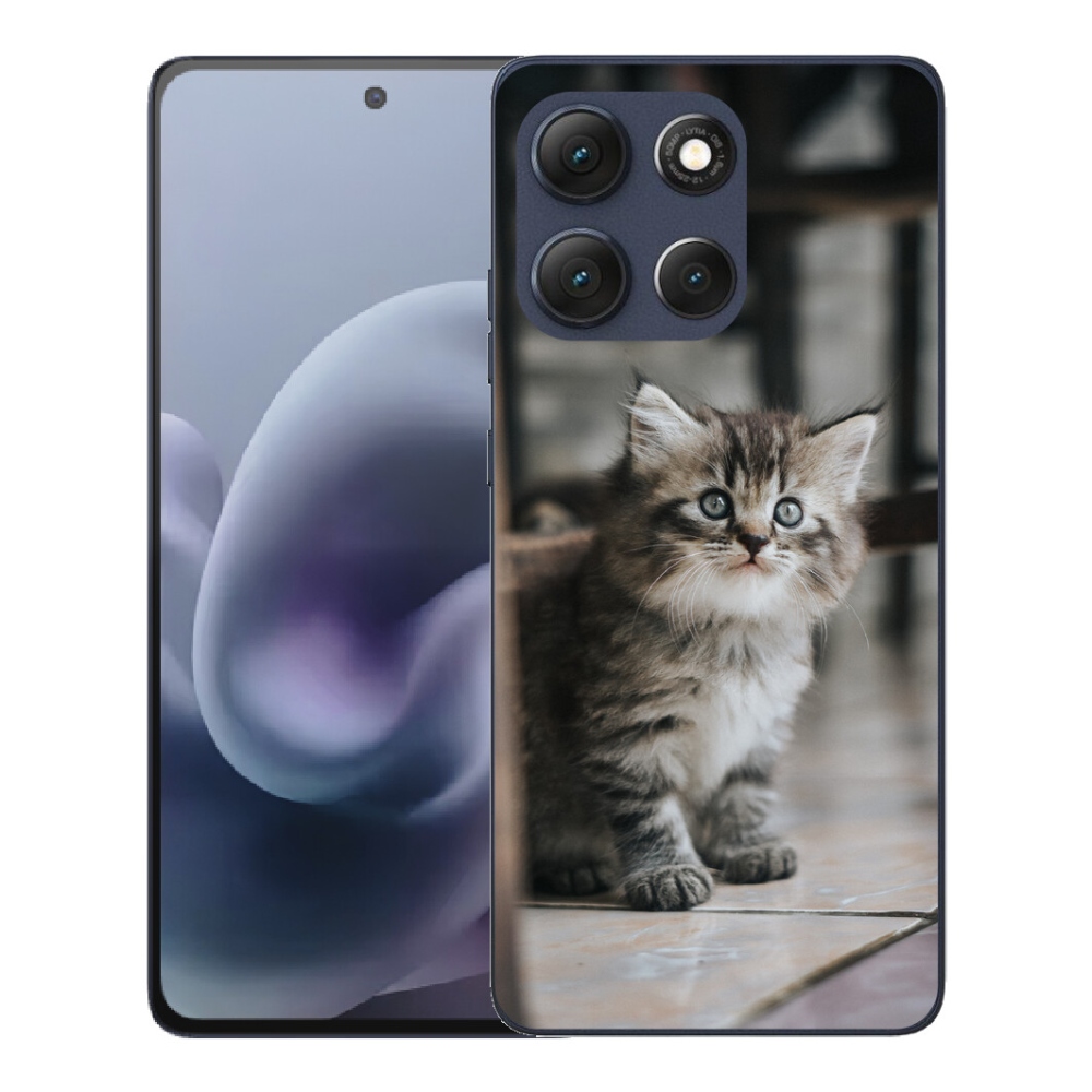 Gelový kryt mmCase na Motorola Moto G86 5G - koťátko
