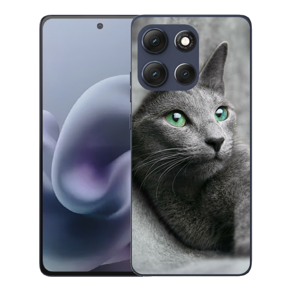 Gelový kryt mmCase na Motorola Moto G86 5G - kočka 2
